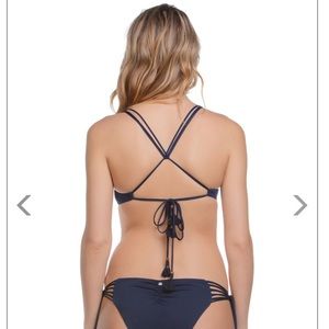 Ale By Alessandra Anja Crochet Bralette Bikini Top